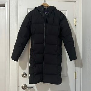 Patagonia long down coat